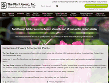 Tablet Screenshot of plantgroupnursery.com